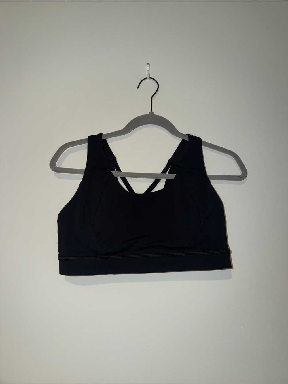 lululemon athletica Black Supportive Padded Sports Bra